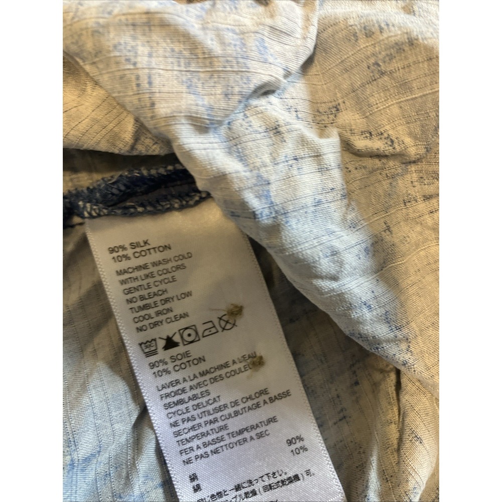 Tommy Bahama Island Modern Fit Men's L Silk Blend Floral Hawaiian Shirt READ - Picture 7 of 9